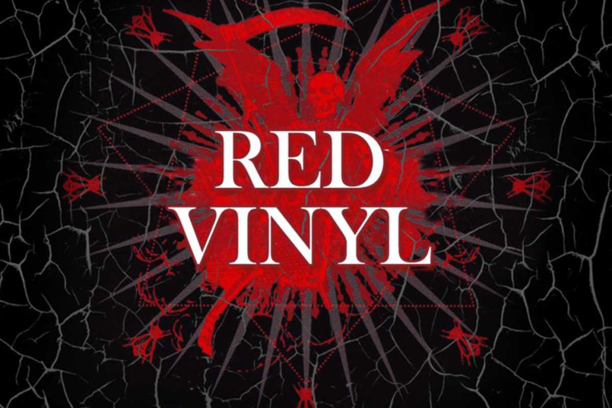 red-vinyl